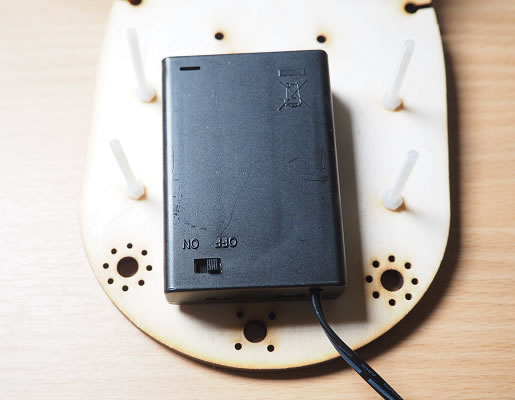 Battery on body